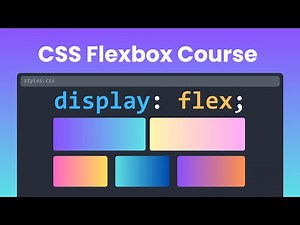 Learn CSS Flexbox in 135 minutes - CSS Flexbox Full Course (2025) 🔥🔥🔥
