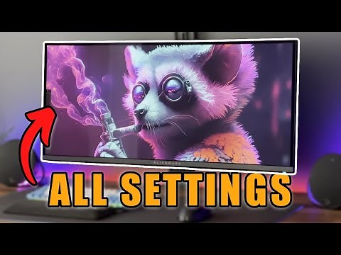 Alienware QD-OLED AW3423DWF Settings Guide - HDR and SDR