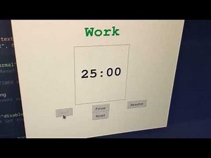 Pomodoro timer in python