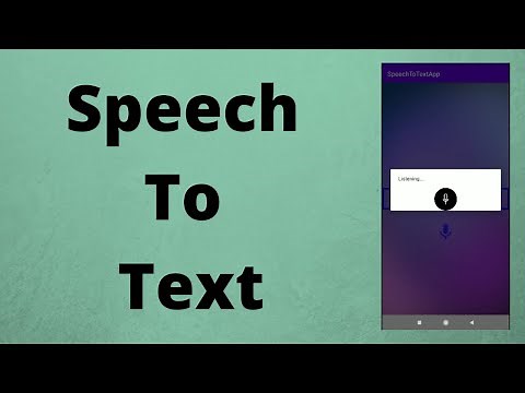 Speech To Text in Android | Java | Android Studio Tutorial - Quick + Easy