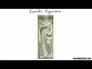 GCD using Euclid's algorithm