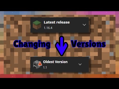 How to Change your Version of Minecraft (Java Edition)