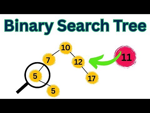 Operations of Binary Search Tree | Insertion and Search Operation | Data Structures