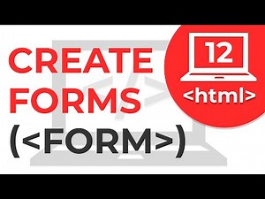 #12 Forms In HTML | How To Create A Form | Learn HTML | HTML Tutorial