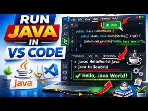 How to write and run java program in vscode | update 2026