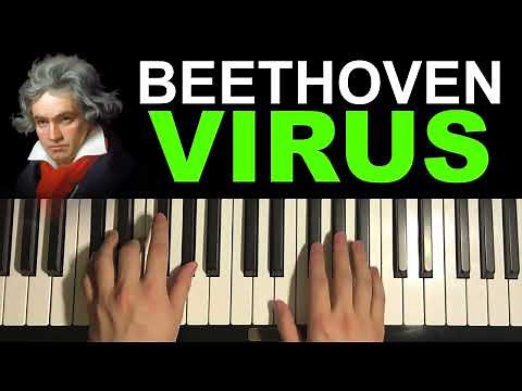How To Play - Beethoven Virus (Piano Tutorial Lesson)