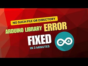 Arduino Library Installed but Arduino Shows Error? | Fix Sketchbook Location Issue