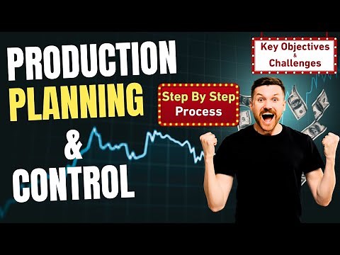 Production Planning and Control | Step By Step Process | Key Objectives and Challenges | MRP | MPS