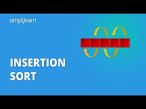 Insertion Sort | Insertion Sort In Data Structures | Insertion Sort Algorithm | Simplilearn