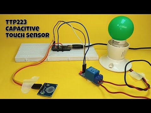 Touch Control Lamp using Capacitive Touch Sensor and Arduino || Techie Lagan
