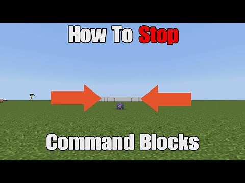 How To Stop Command Blocks From Working In Minecraft