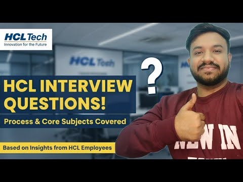 HCL Interview Questions | HCL Placement Pro Technical + HR Questions | ABES Engineering College
