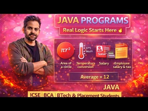 Java Programs Using Method Arguments | Area, Salary & Temperature