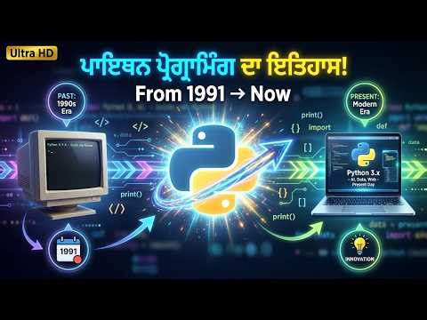 History of Python Programming | From 1991 to Now