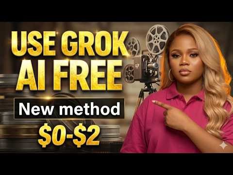 How To Use Grok AI FREE 0–$2 Method 🚀 Full Tutorial for Beginners