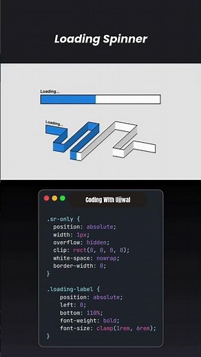 Create a Stunning Loading Spinner in HTML, CSS & JavaScript | Beginner to Pro!