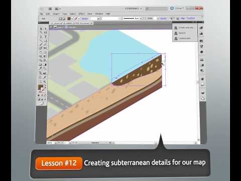 Creating 3D Maps Using Isometric Projection in Illustrator CS5