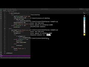 User Defined Exception Example | Exception Handling in Python