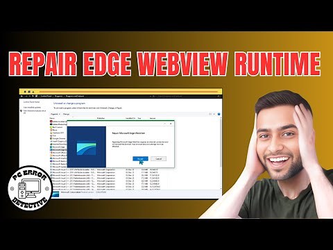 How to Repair Microsoft Edge Webview2 Runtime | Fix It Now