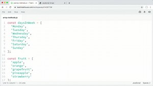 Useful Array Methods