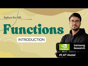 1.9.1 Introduction to Functions in Python | Hindi