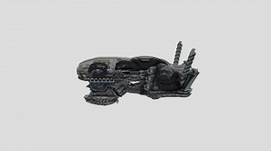 Alien Spaceship - 3D model by PayHuw