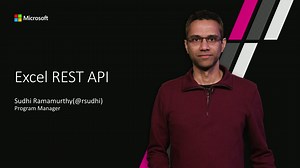 Excel APIs in Microsoft Graph