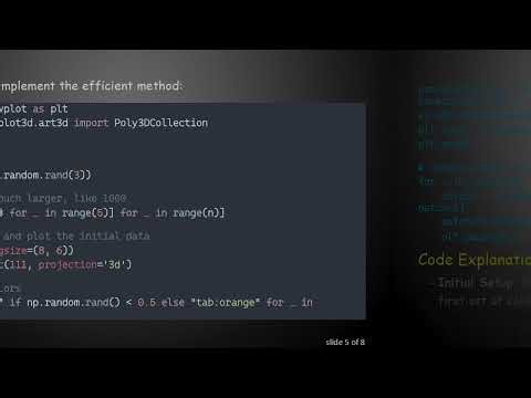 How to Efficiently Update Colors of Poly3DCollection in a Loop with Matplotlib