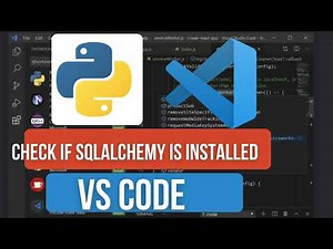 How to Check if SQLAlchemy is Installed | Fix "No module named sqlalchemy" Error in Python