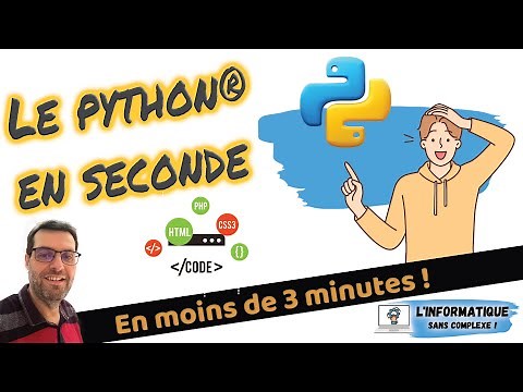 Python® pour les secondes !
