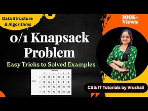 DSA 64 : 0/1 Knapsack Problem | Solved Example | EASY TRICKS