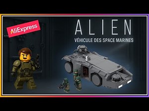 Moc Alien APC Vehicle Bricks (LEGO Style, but from elsewhere 👽)