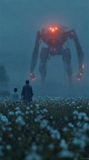 Alien Bot in the Mist?! 🤖🌫️