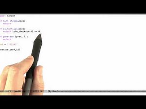 Luhns Algorithm Cont - Software Testing
