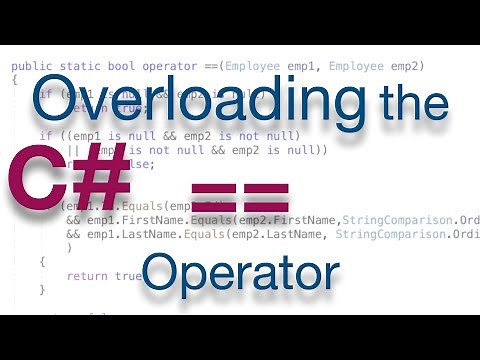 C# - Overloading the '==' Operator