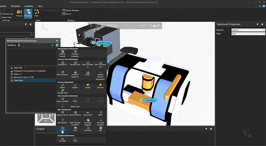 Creating a Custom Machine | Visual Components Academy