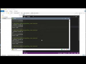 Créer un dossier avec Python 3