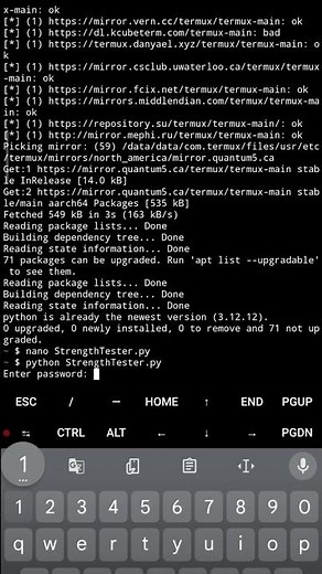 Password Strength Checker in Python!