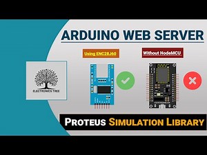 Ethernet based Arduino Web Server | Proteus Simulation | Part 2