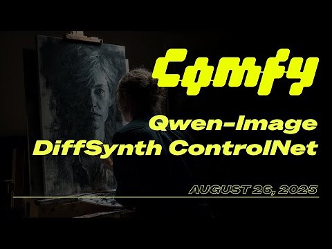 Qwen-Image ControlNet in ComfyUI - DiffSynth