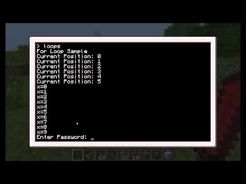 ComputerCraft Tutorial Episode 5 - Loops