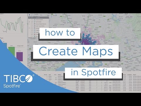 Create Map Charts in Spotfire