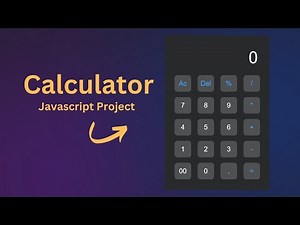 Calculator Using JavaScript In Just 14 Min 🔥| HTML CSS & JavaScript