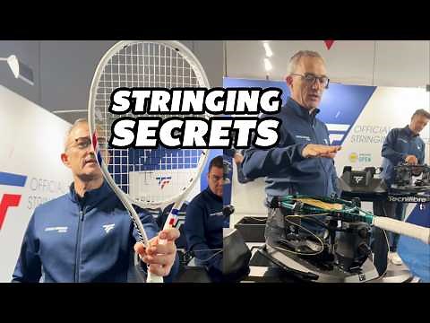 Stringing Secrets from the Pros! (And a Rotterdam ATP vlog)