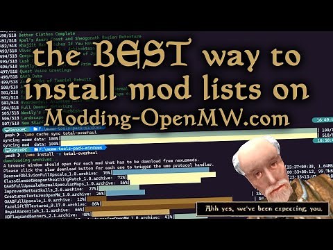 Modding-OpenMW.com Automatic Modlist Installation Guide