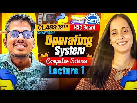💻 Operating System Lecture 1 | Class 12 HSC Board | Shreya Dii | Computer Science Paper 1