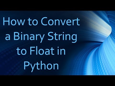 How to Convert a Binary String to Float in Python