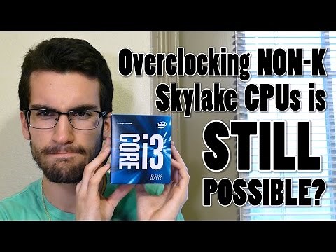 Overclocking an i3 6100 to 4.4GHz (Tutorial)