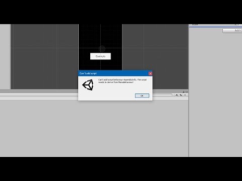 Fix "Can't add script behaviour AssemblyInfo. The script needs to derive from.." - Unity