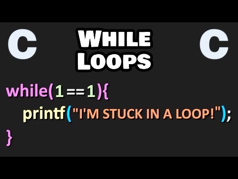 While loops in C are easy! ♾️